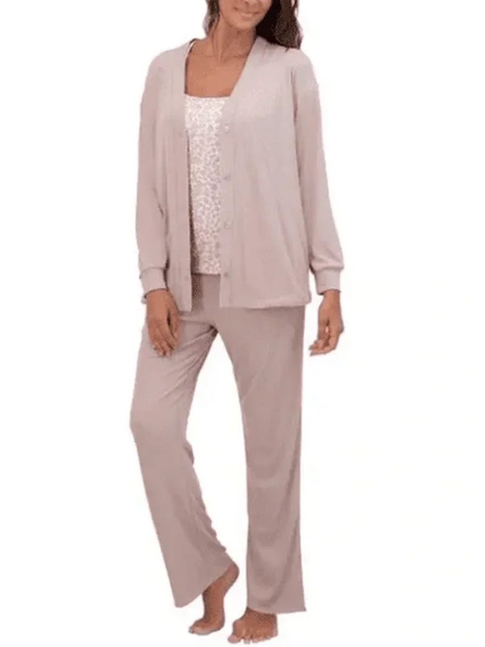 Live2Lounge Ladies' 3-piece Lounge Pajama Set